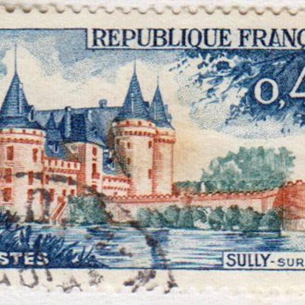 selo antigo france sully sur loire 1961 à 1965