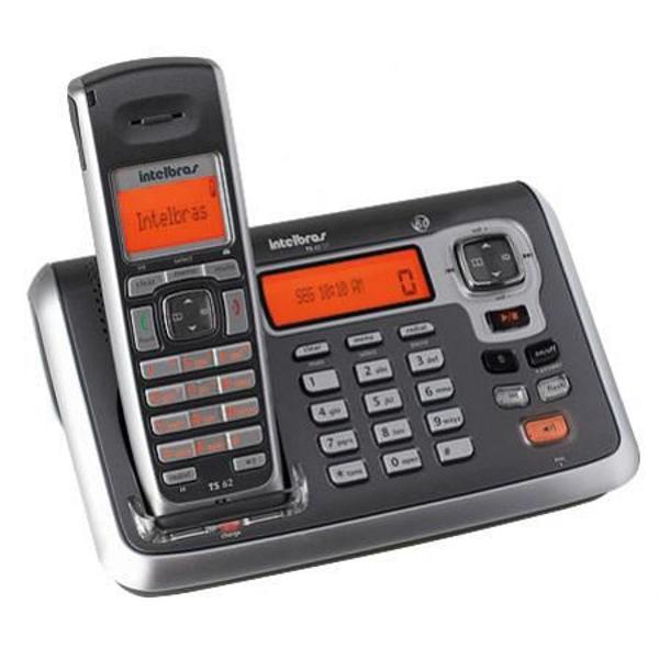 telefone sem fio com secretária intelbras ts 62 dt