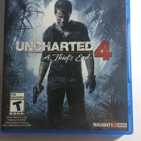 uncharted 4 ps4 físico