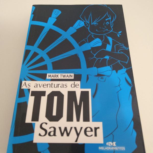 2 livros - as aventuras de tom sawyer + as aventuras de