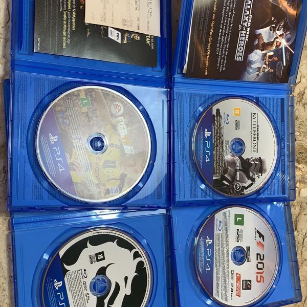 4 jogos de play 4