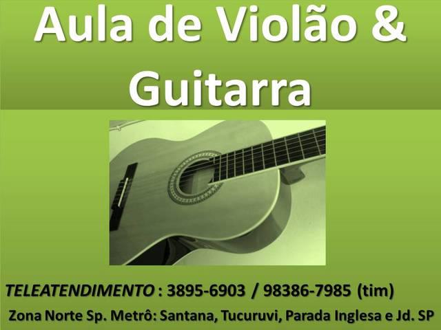 AULA CURSO GUITARRA ROCK SOLO E BASE ZONA NORTE SP SANTANA