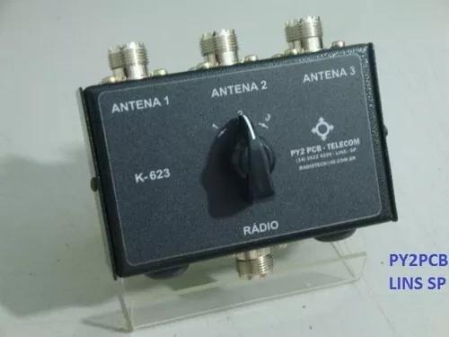 Chave Antena K-623 Hf Vhf Uhf Radio Amador Px Py Py2pcb