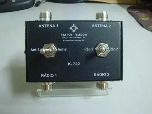 Chave Antena K-722 Hf Vhf Uhf Radio Amador Px Py Py2pcb