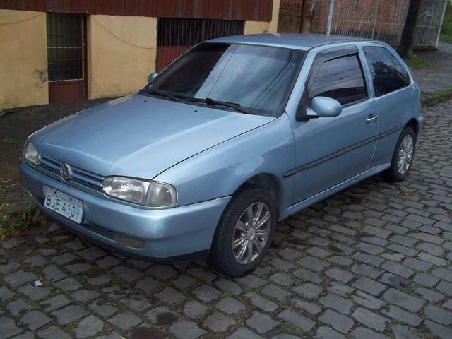 Gol 1000 bolinha, 8V, Azul, Gasolina, Ano/Modelo 1995