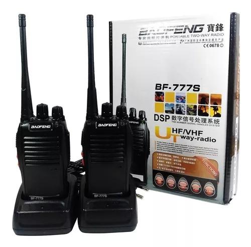 Kit 2 Radios Comunicador Walk Talk Baofeng Bf-777s Ok Tok