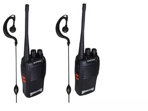 Kit 4 Rádio Comunicador Walk Talk Baofeng 777s+ Fone