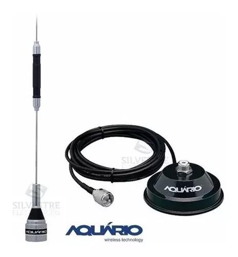 Kit Antena Móvel Px B-2050 + Suporte Magnético Ímã Carro