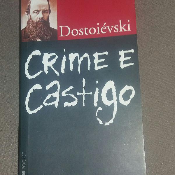 Livro: Crime e castigo. Usado