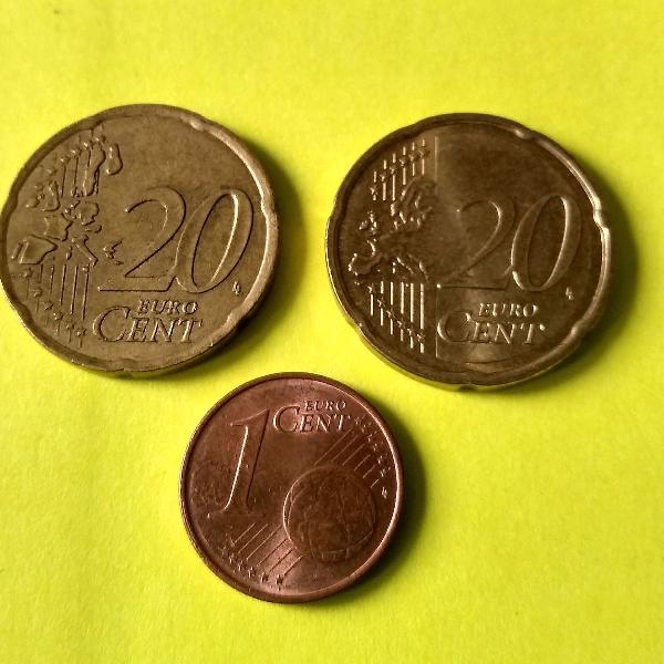 Lote de moedas Euro
