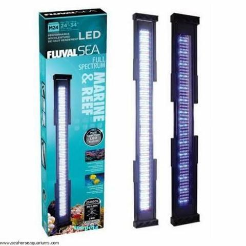 Luminária Led Aquário Marinho Fluval Marine And Reef 36w