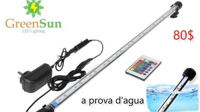 Luminária led com controle