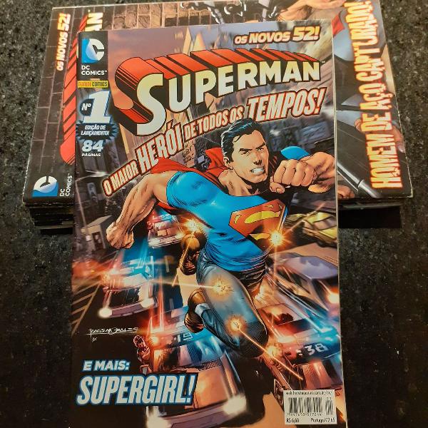 Quadrinhos Superman novos 52