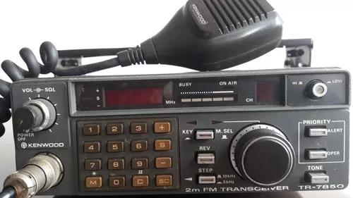 Rádio Amador Kenwood 2m Fm Vhf Tr 7850