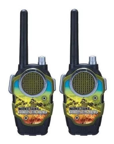 Rádio Comunicador Walk Talk Infantil Brinquedo - Força