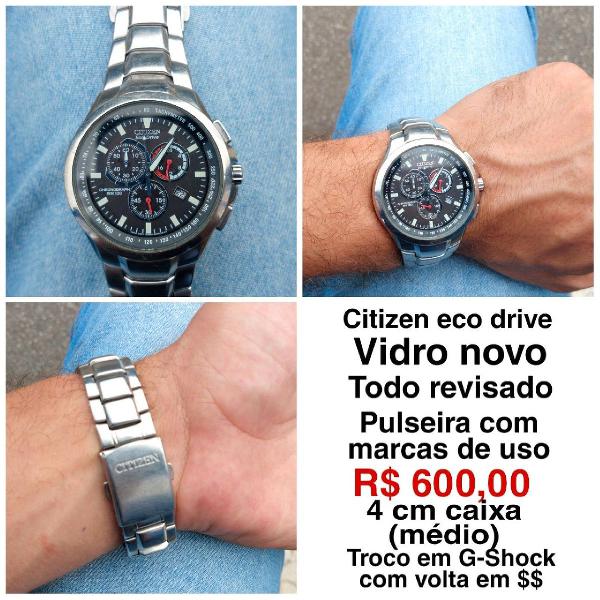 Relógio Citizen eco drive