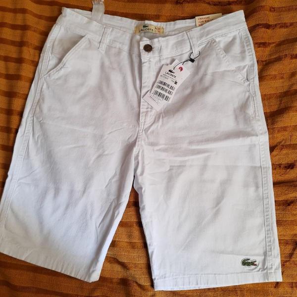 bermuda lacoste masculino