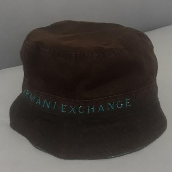 bucket hat chapéu Armani Exchange