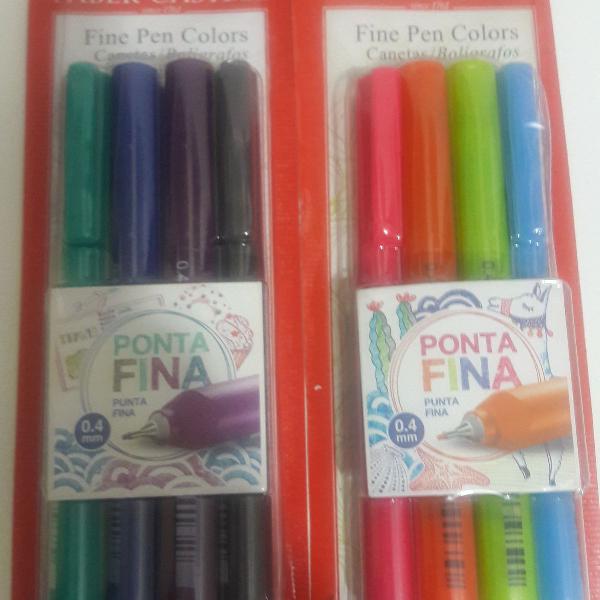 caneta fine faber castell