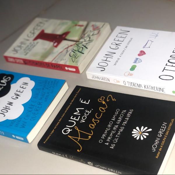 coleção livros john green