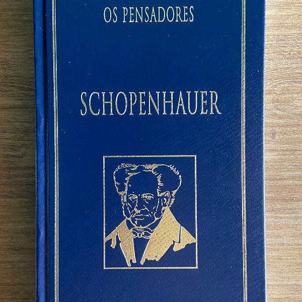 coleção os pensadores || edição schopenhauer