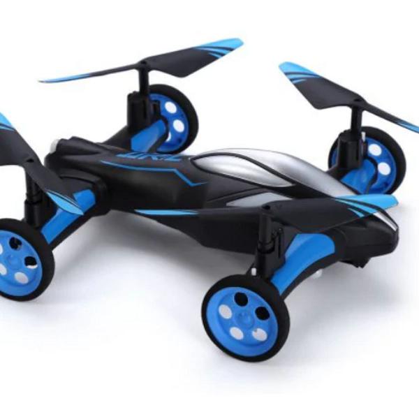 drone carro voador- azul e preto. a pronta entrega.