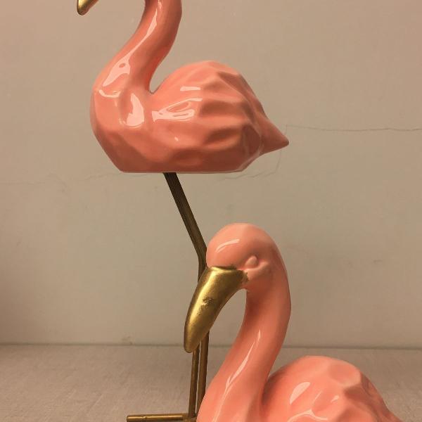 flamingos decorativos