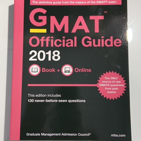 gmat oficial guide 2018