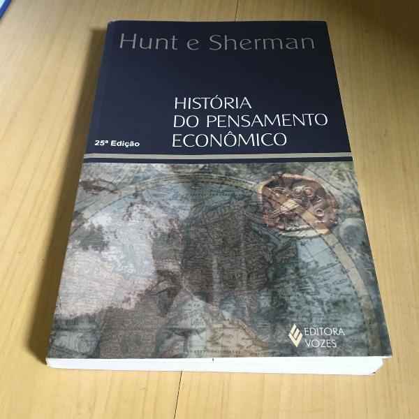 história do pensamento econômico - hunt e sherman