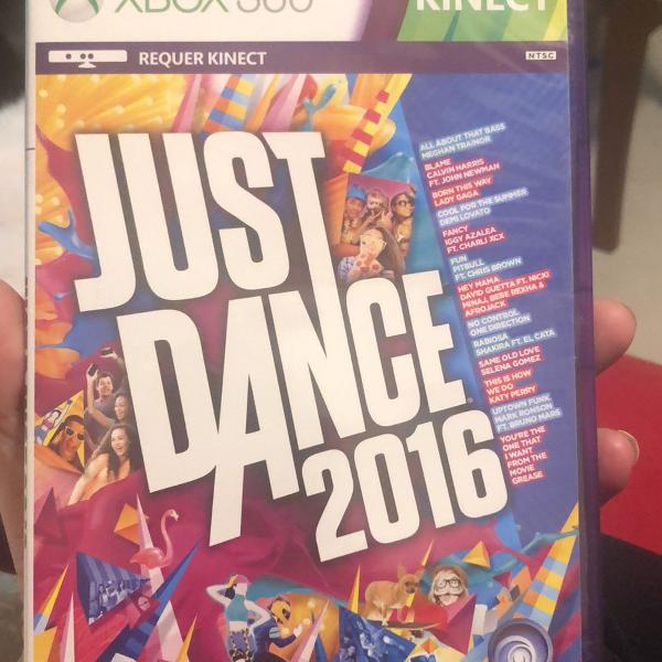 jogo xbox 360 kinect just dance 2016