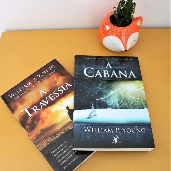 kit livros "a cabana" e "a travessia"