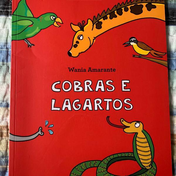 lindo livro infantil - cobras e lagartos