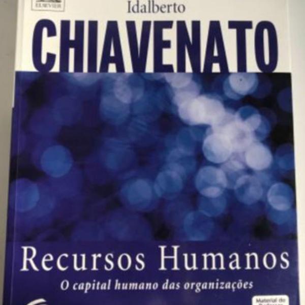 livro chiavenatto - recursos humanos