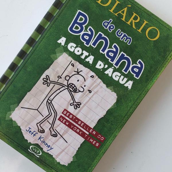 livro diário de um banana - a gota dágua