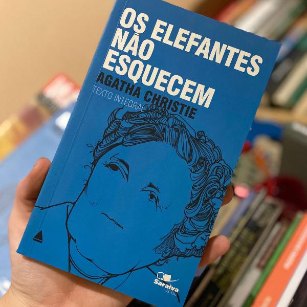 livro os elefantes não esquecem - agatha christie