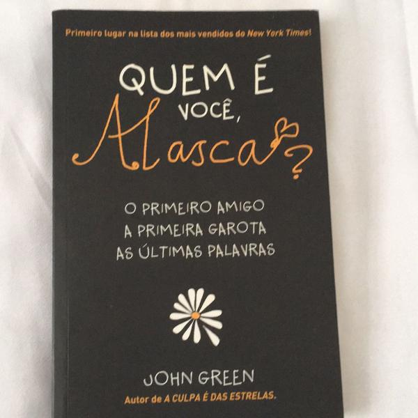 livro: quem é você, alasca? - john green