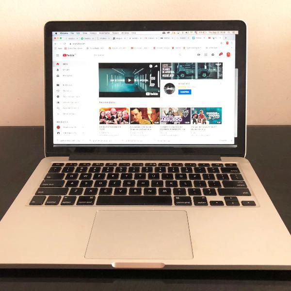macbook 13 + 2 carregadores - comprado em 2016