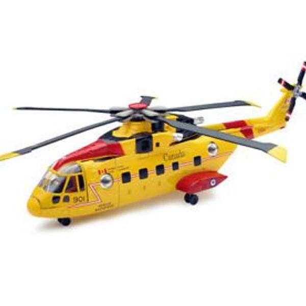 miniatura de helicoptero augusta westland a escala die cast