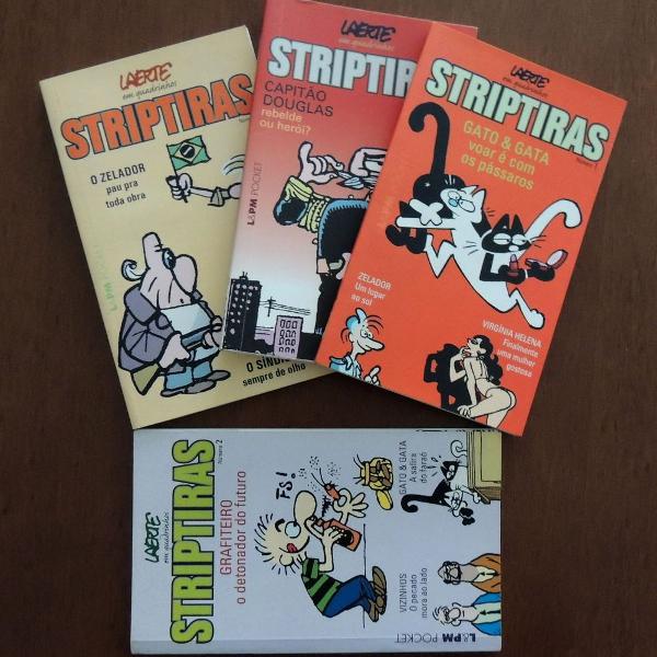 striptiras 1, 2, 3 e 4