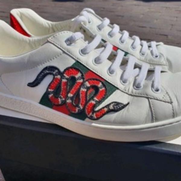 tenis gucci ace embroidered
