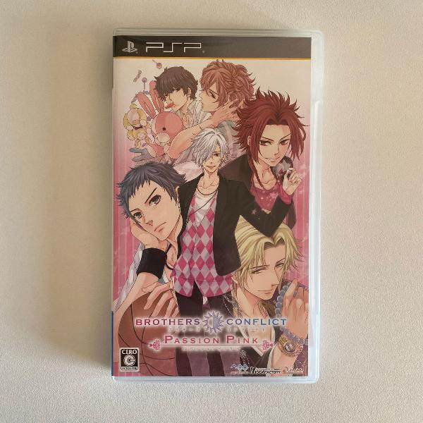vídeo game - brothers conflict passion pink - otome game