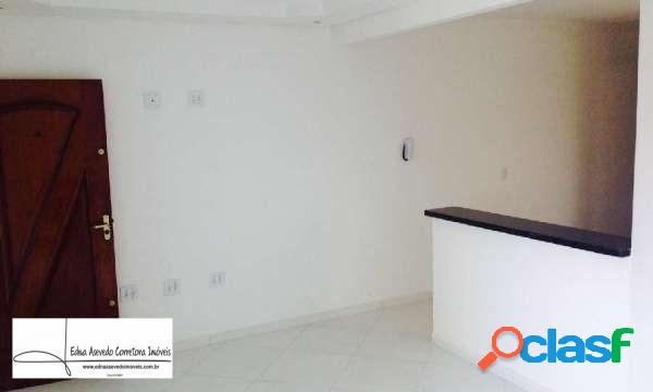 APARTAMENTO S/COND.COB.2DORMS.01SUÍTE - 01 VG. VL.GUIOMAR -