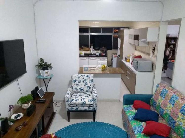 Apartamento com 2 dorms, Guilhermina, Praia Grande - R$ 185
