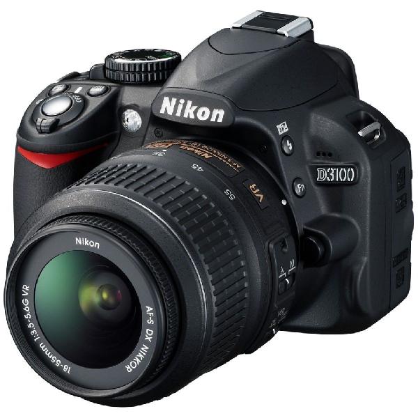 Camera Nikon D3100 Seminova + Lente 18-55mm + Filtros +