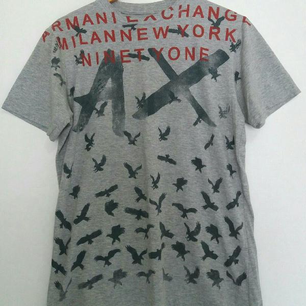 Camisa Armani Exchange cinza