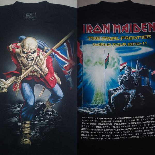 Camiseta Oficial Iron Maiden Tour 2011