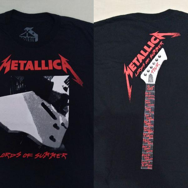 Camiseta Oficial Metallica Rock in Rio 2015