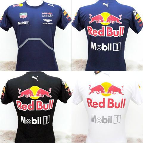 Camiseta Red Bull Racing Modelo Moto GP Formula 1 Camisa