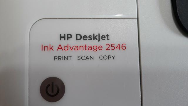 Impressora hp Deskjet ink advantage 2546