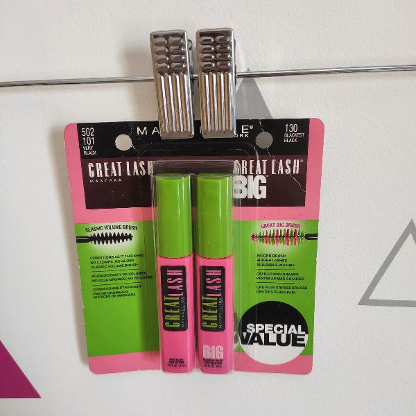 Kit Mascara Maybelline Great Lash